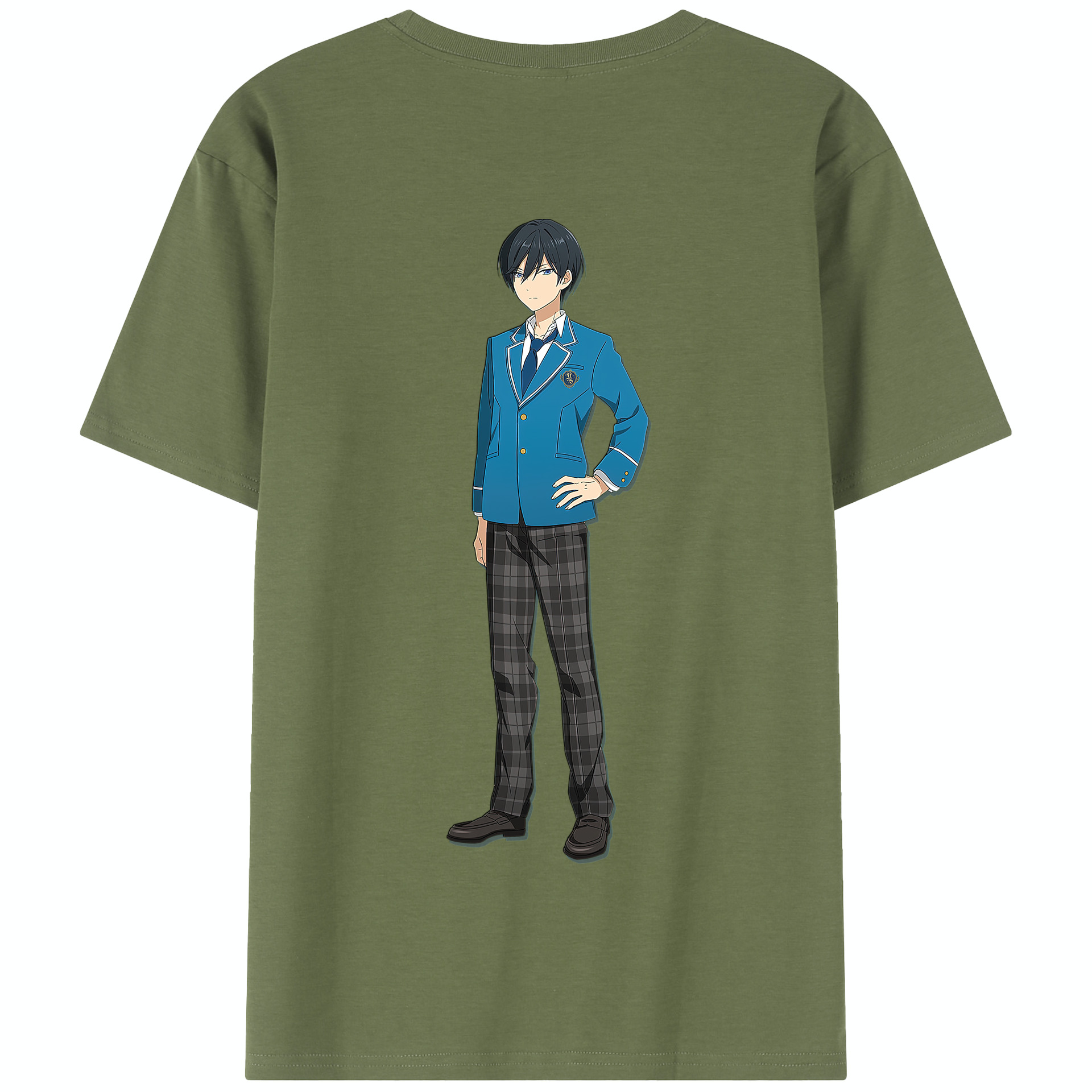（画像用） あんさんぶるスターズ! Ensemble Stars 綿100％半袖Tシャツ（背面プリント）